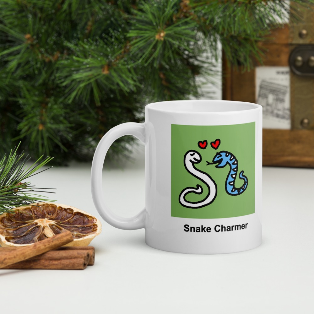 White Glossy Mug