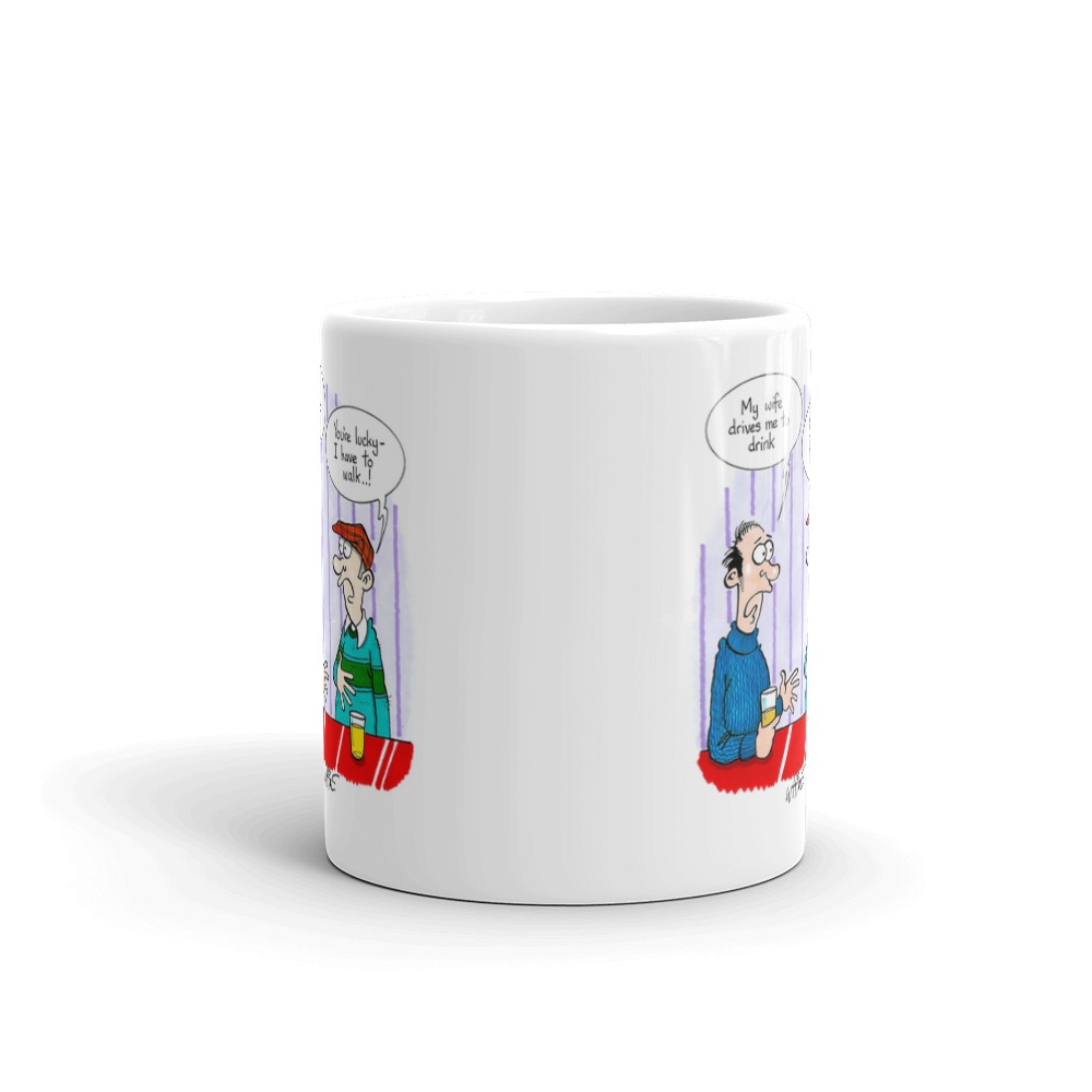 White Glossy Mug