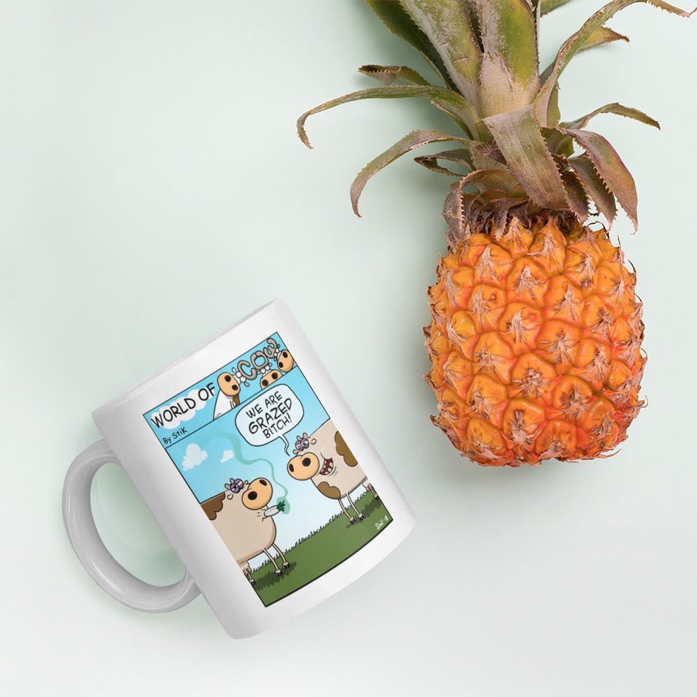 White Glossy Mug