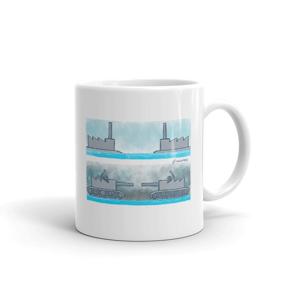 White Glossy Mug