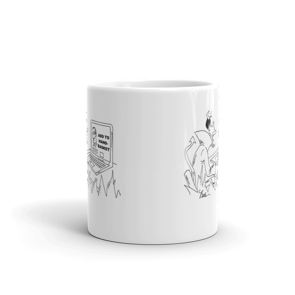 White Glossy Mug