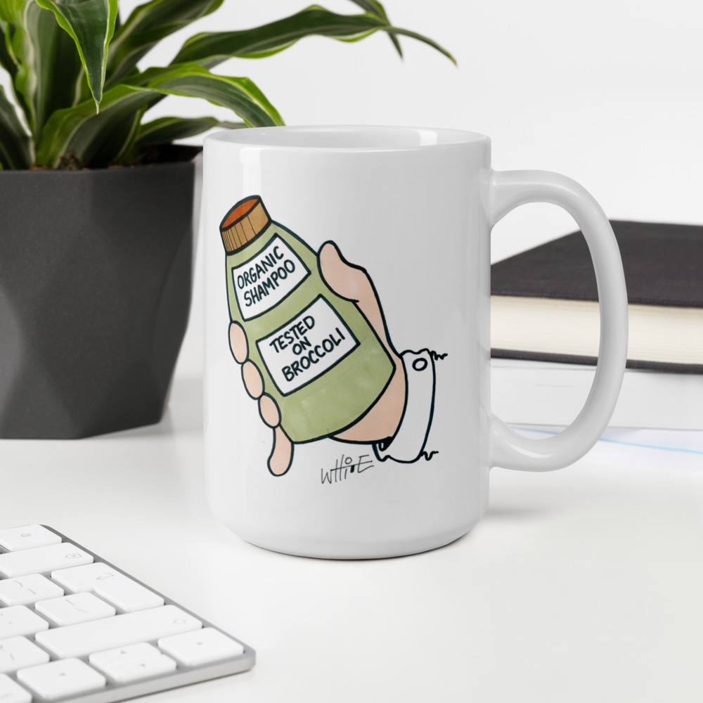 White Glossy Mug