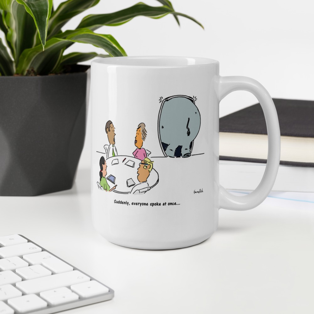 White Glossy Mug