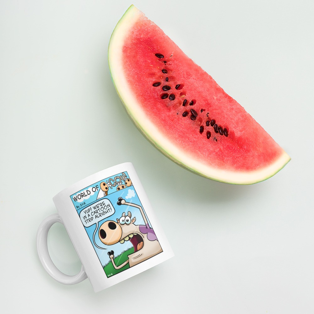 White Glossy Mug