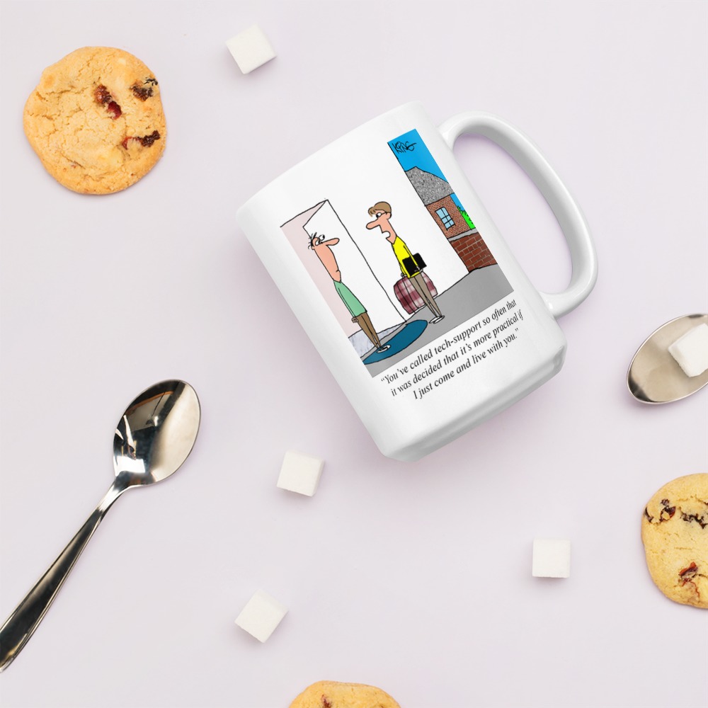 White Glossy Mug