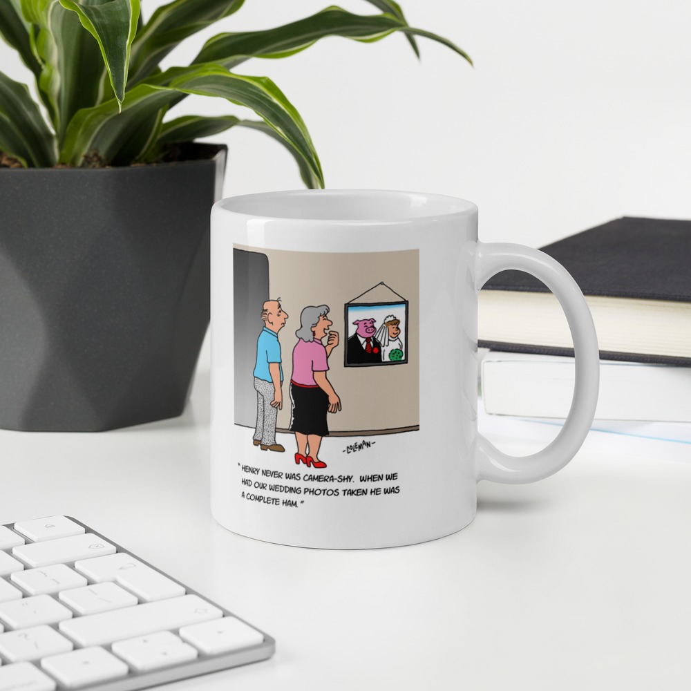 White Glossy Mug