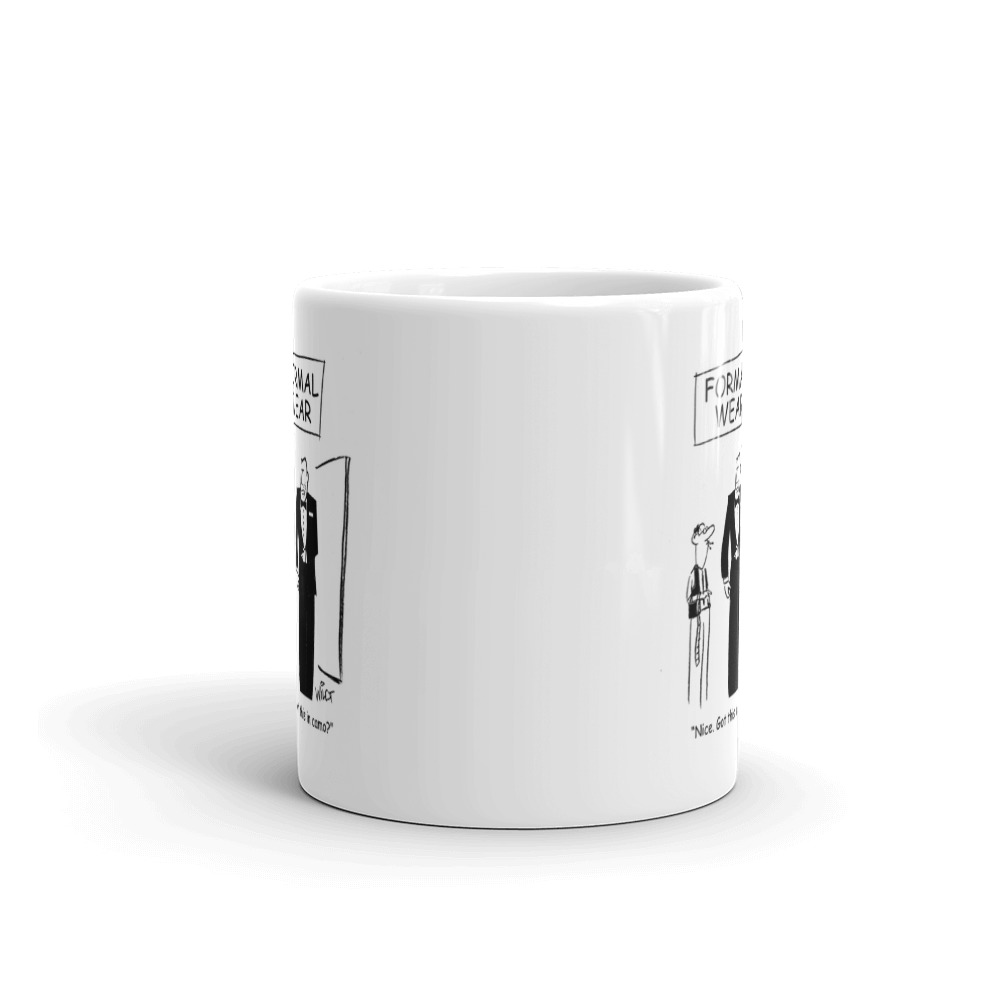 White Glossy Mug