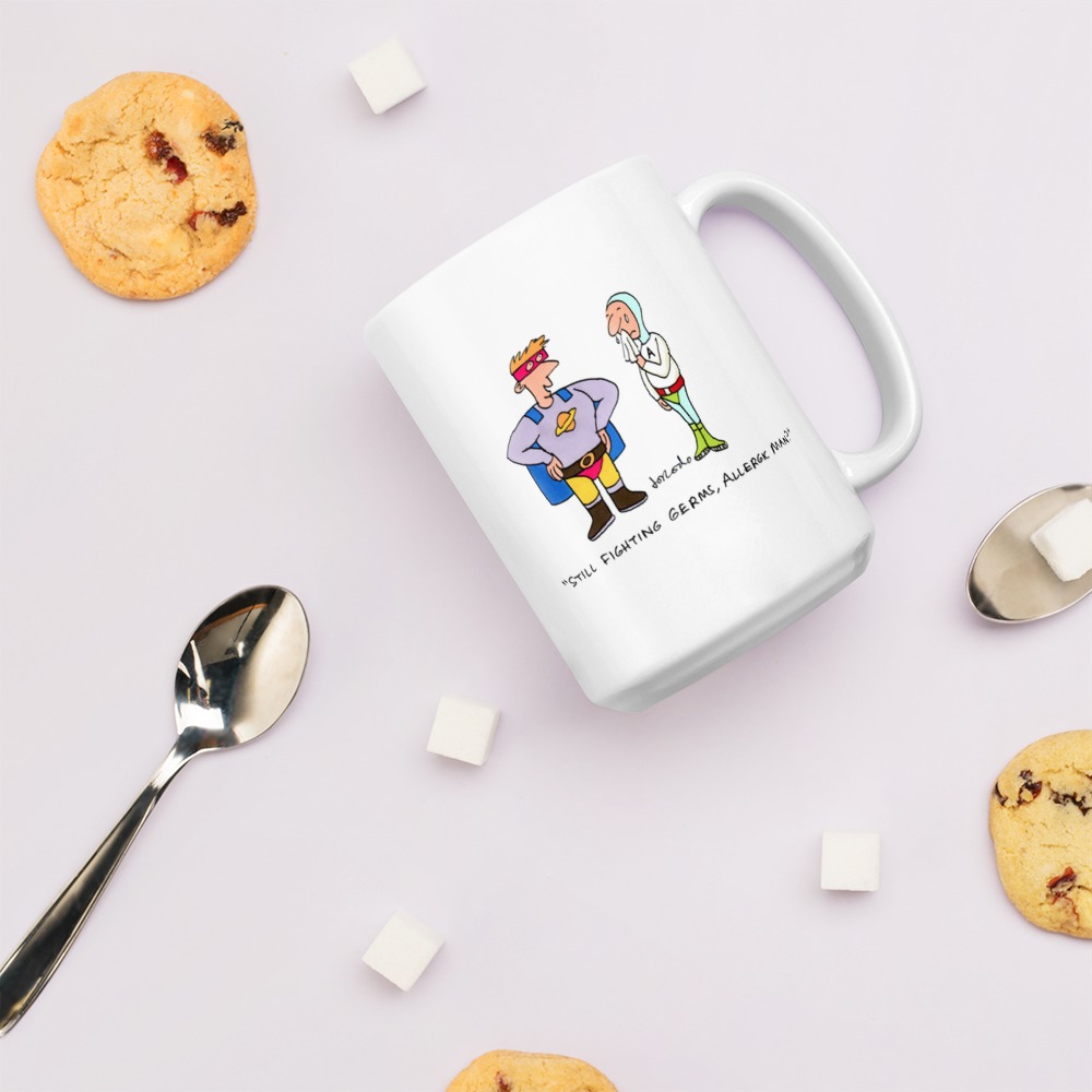 White Glossy Mug
