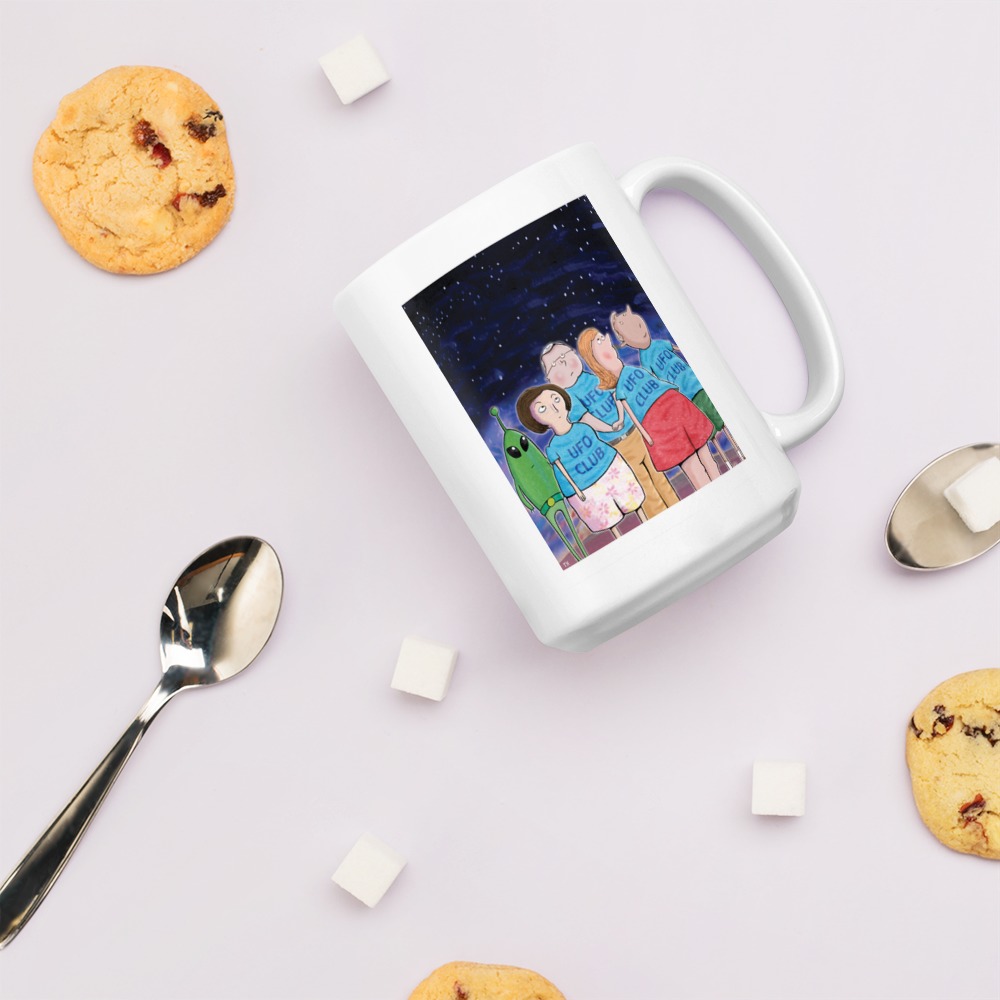 White Glossy Mug