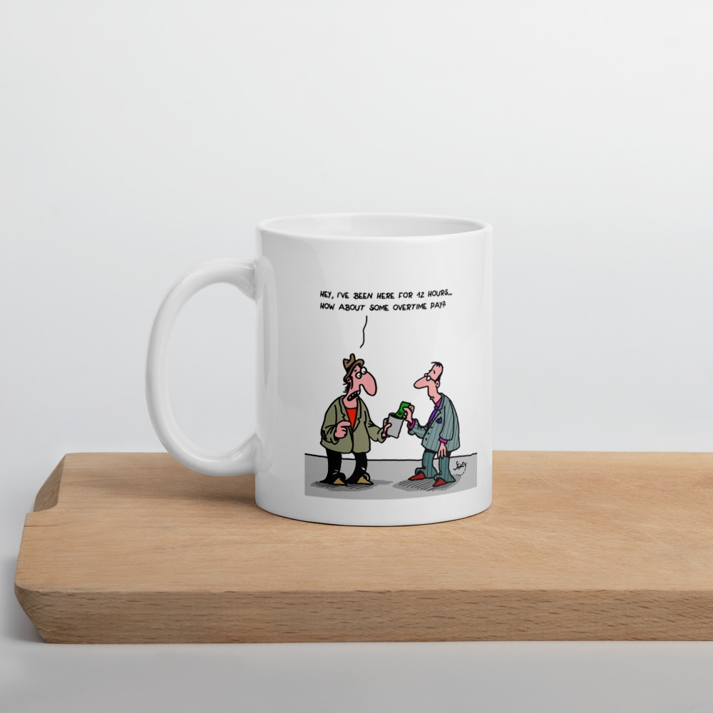 White Glossy Mug