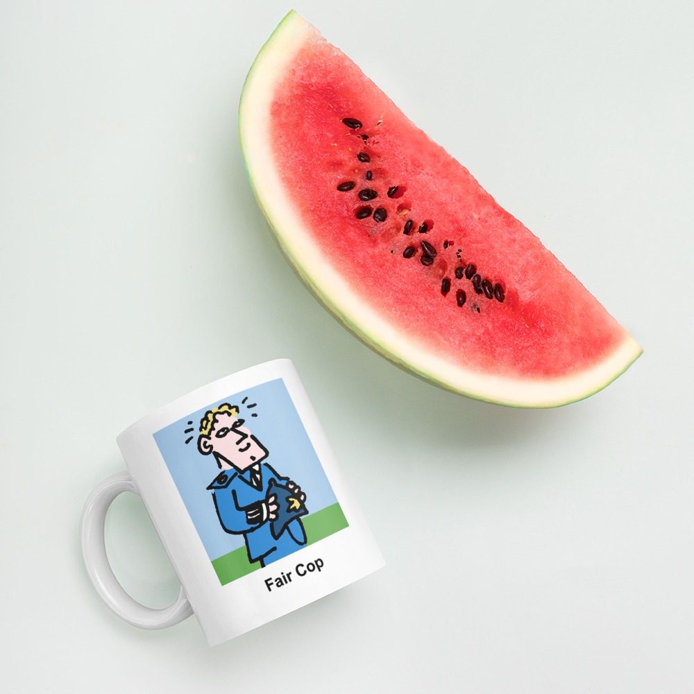 White Glossy Mug