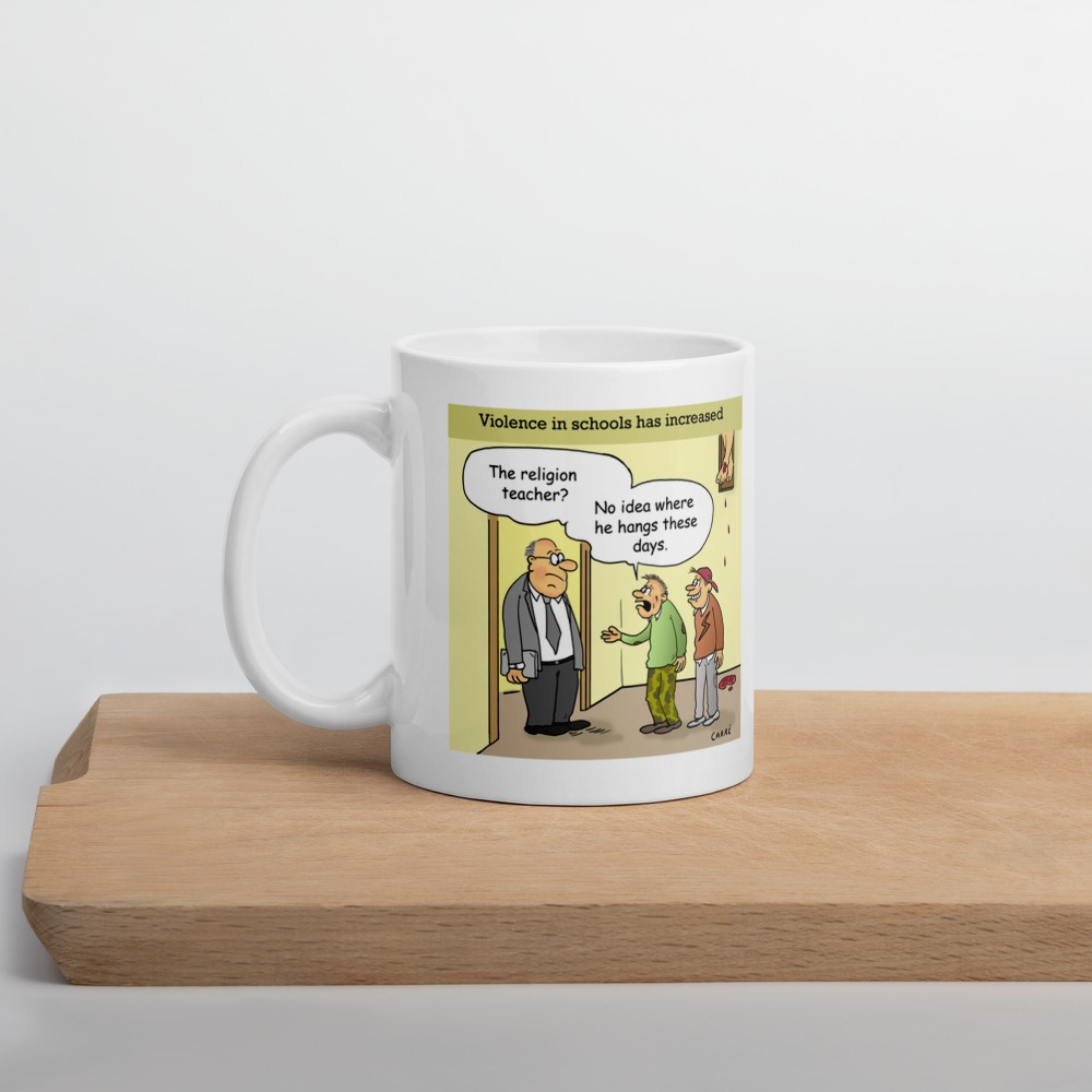 White Glossy Mug