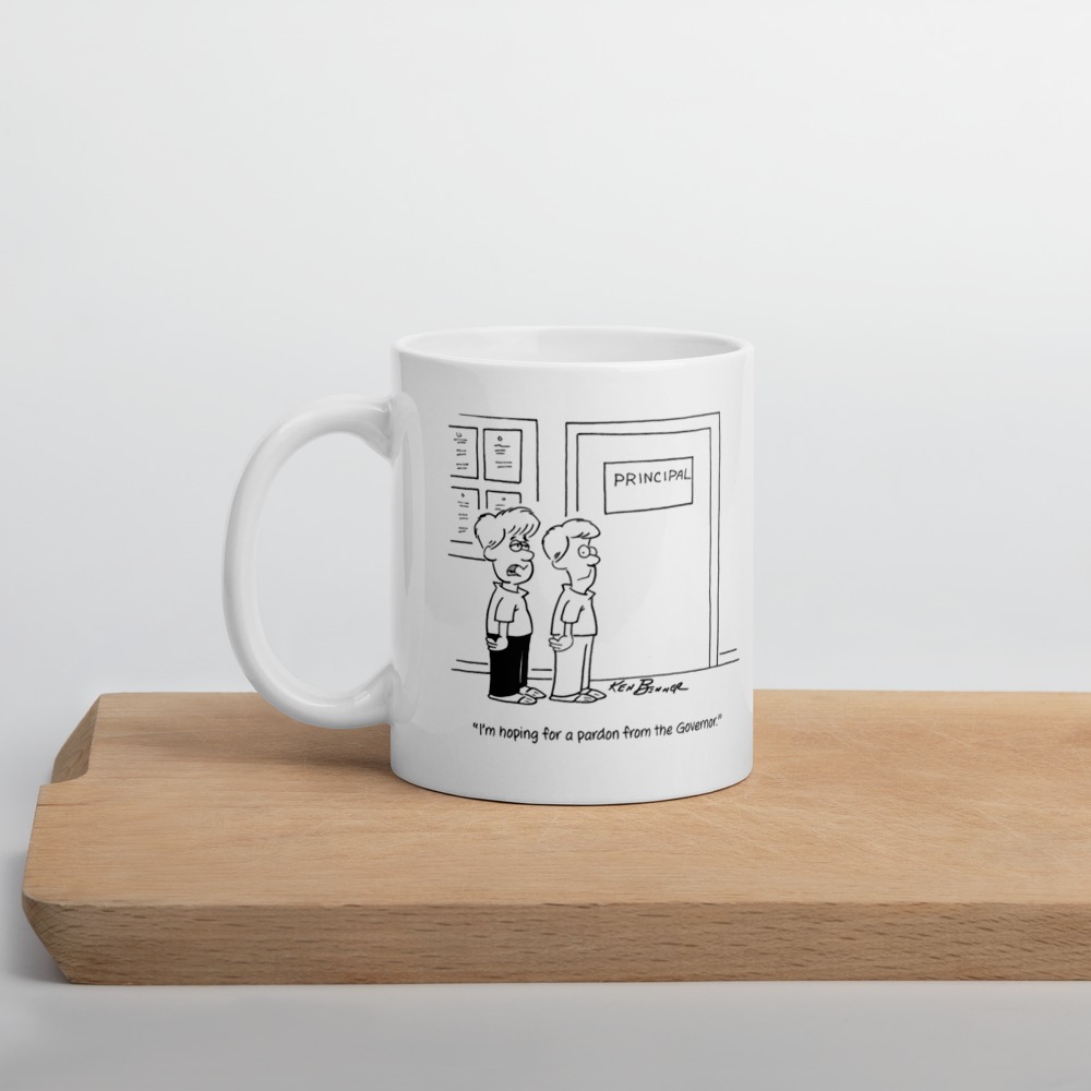White Glossy Mug