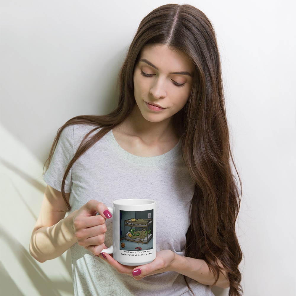 White Glossy Mug