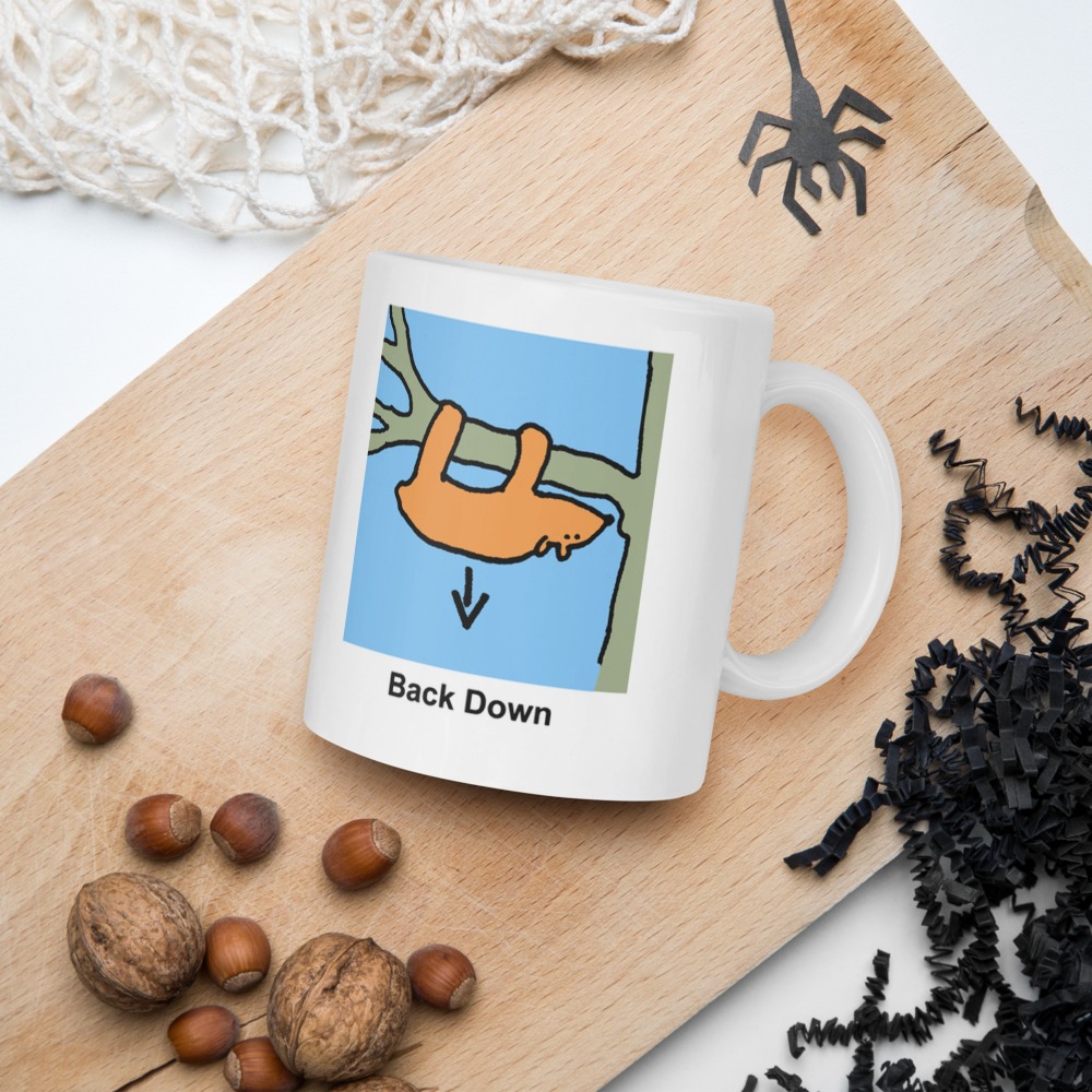 White Glossy Mug