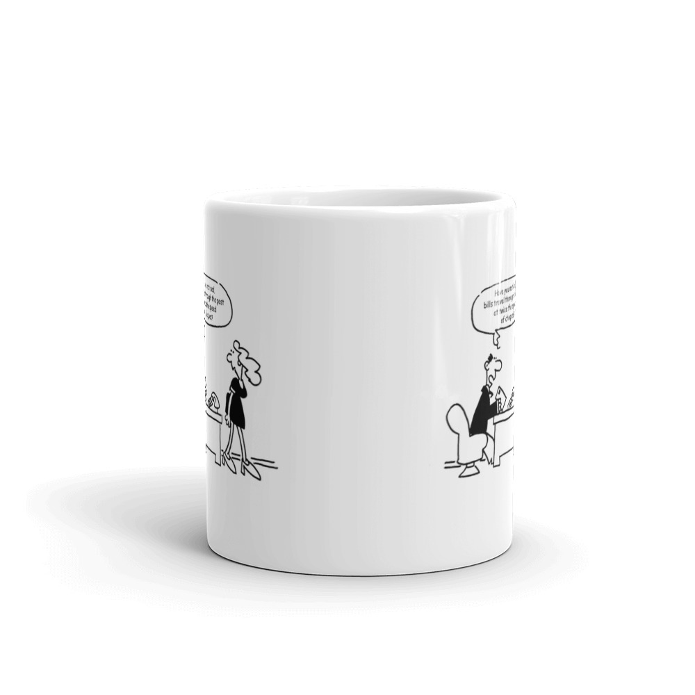 White Glossy Mug