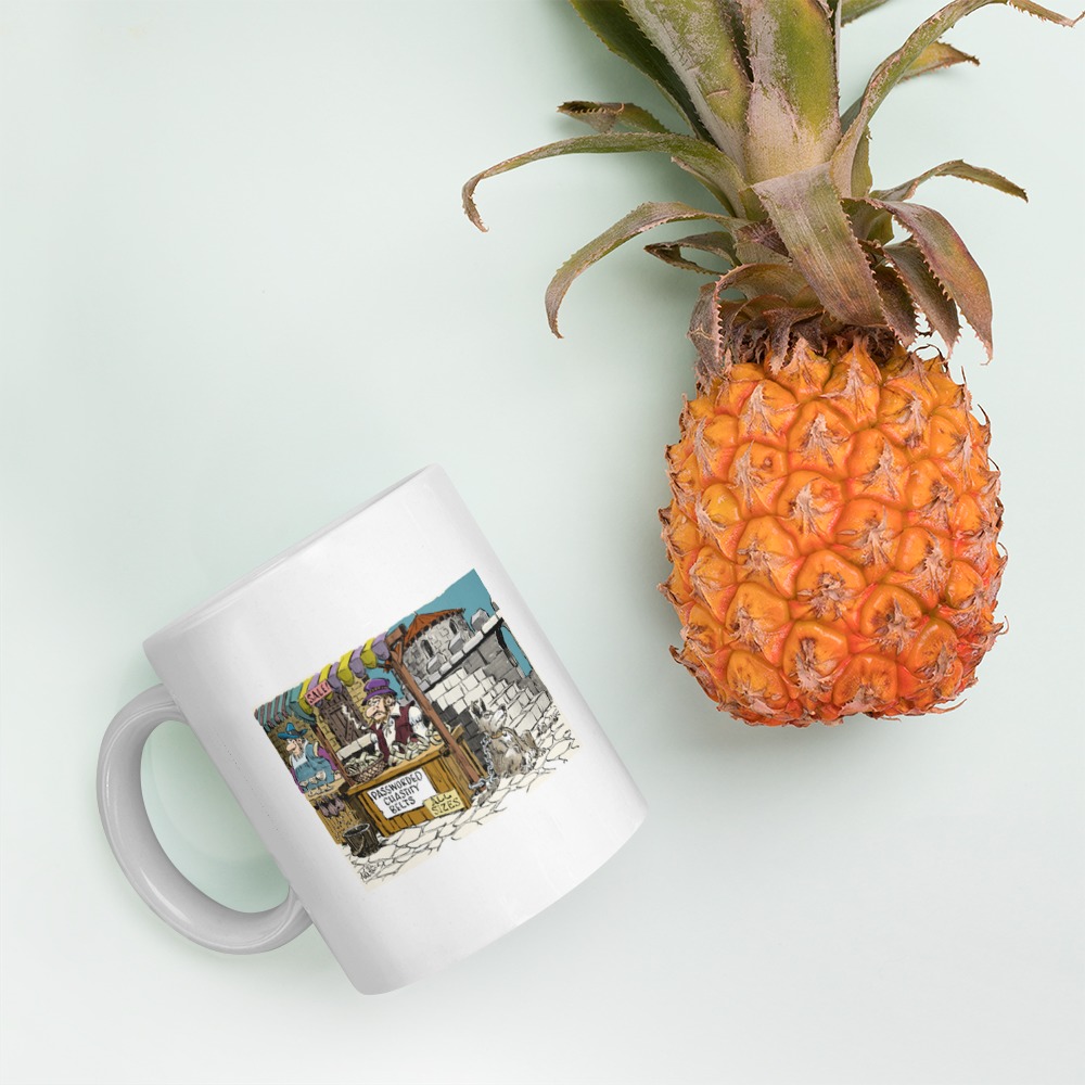 White Glossy Mug