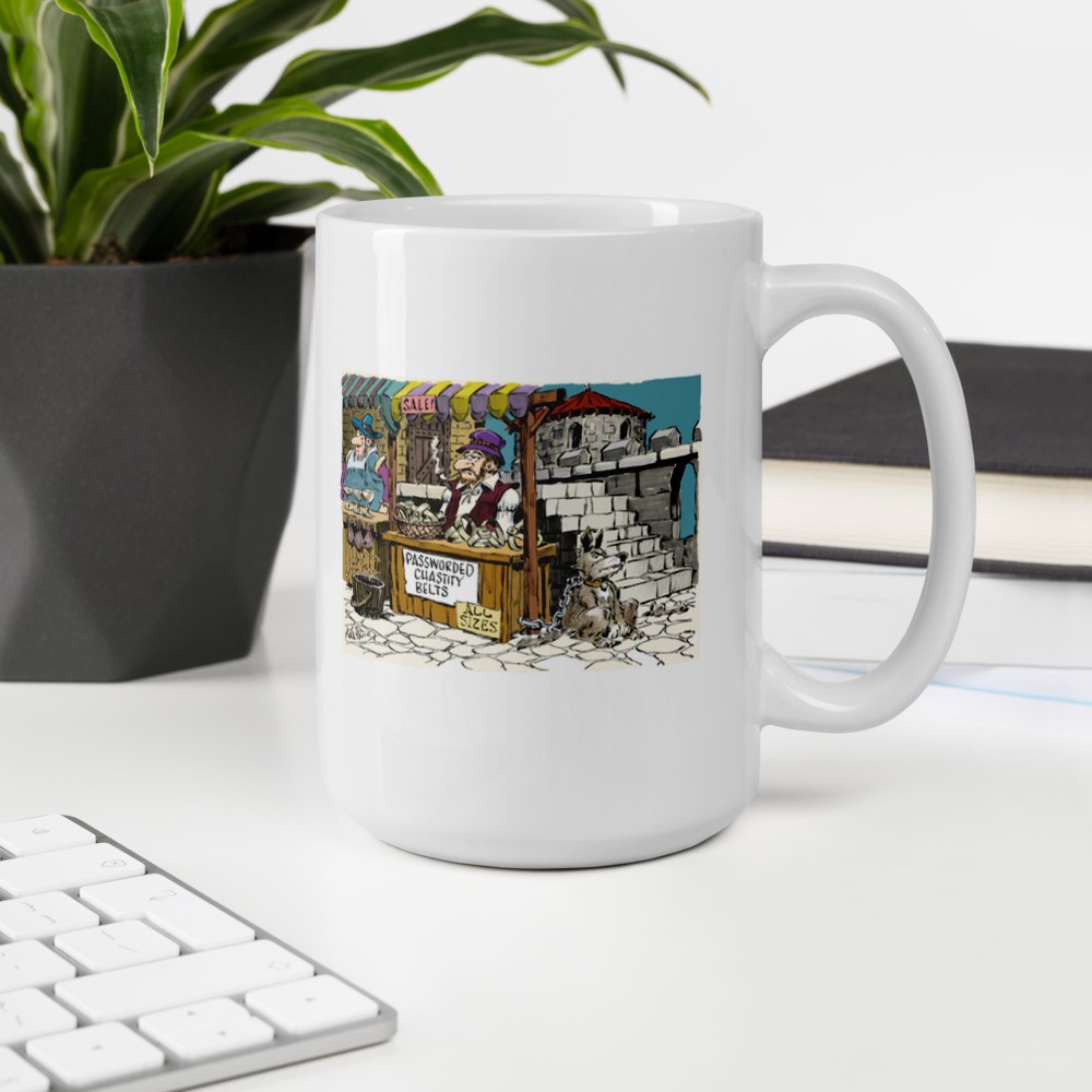 White Glossy Mug