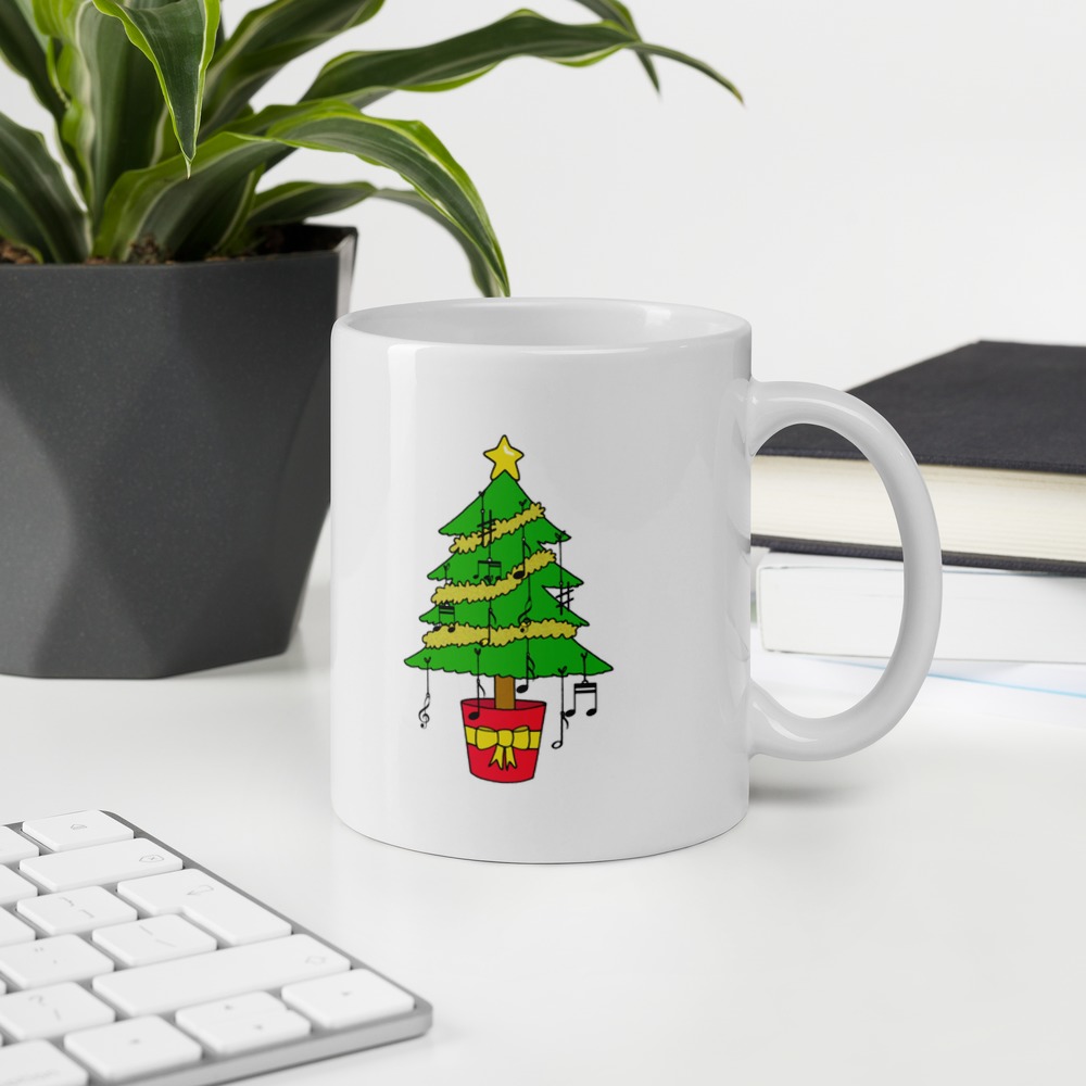 White Glossy Mug