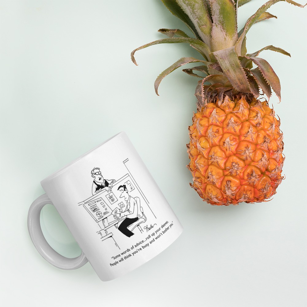 White Glossy Mug