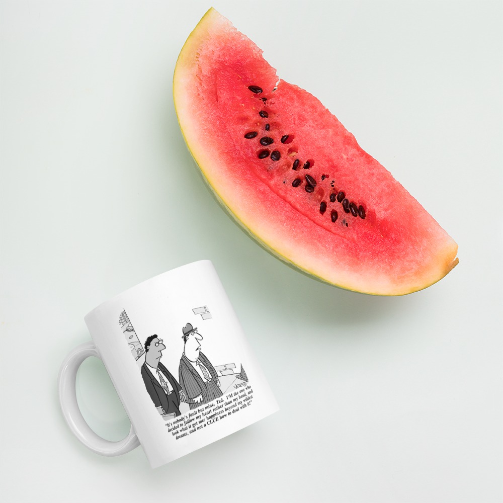 White Glossy Mug