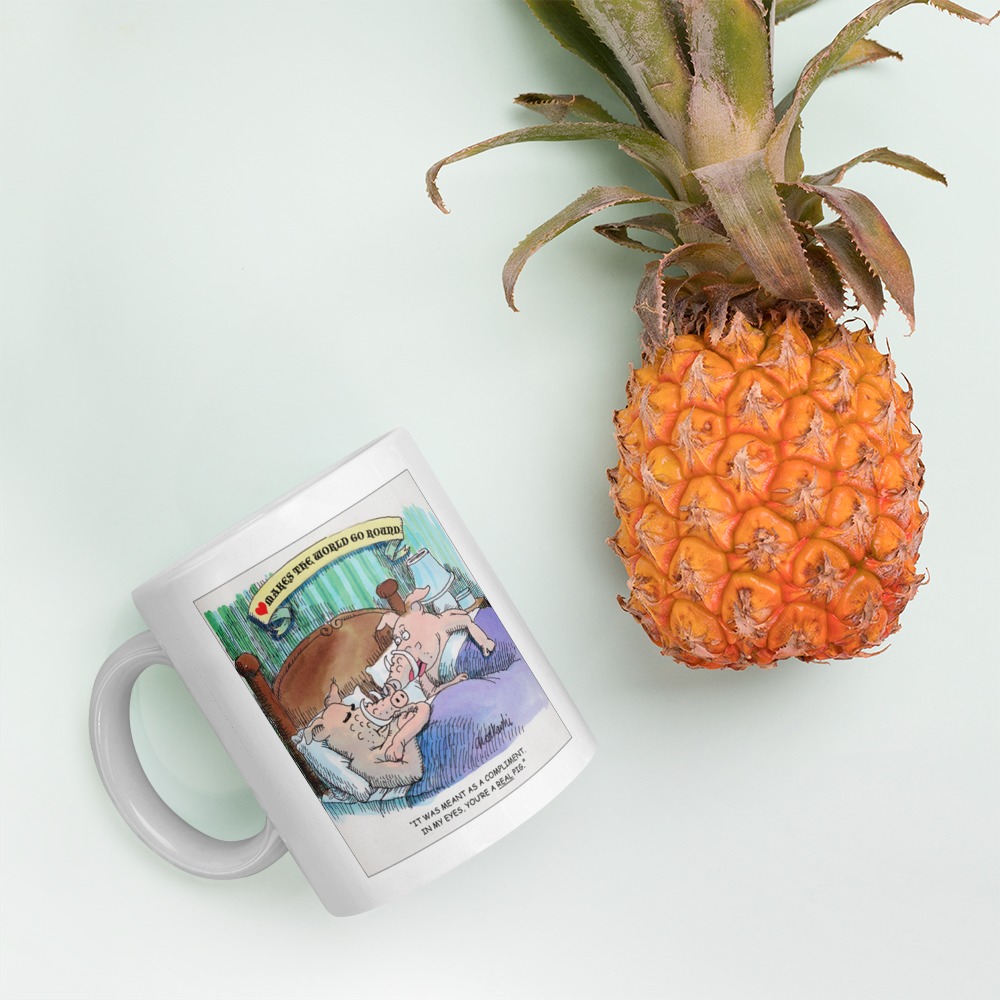 White Glossy Mug