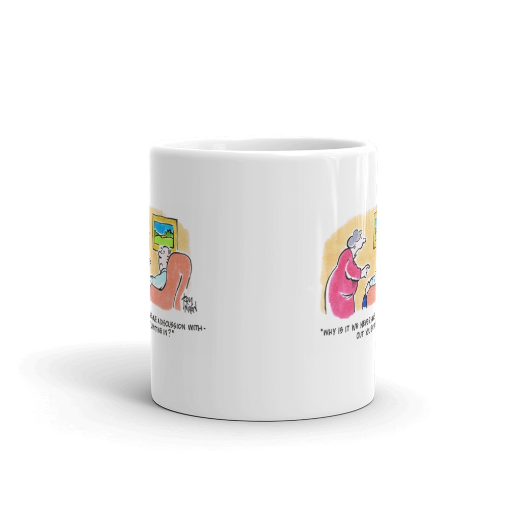 White Glossy Mug