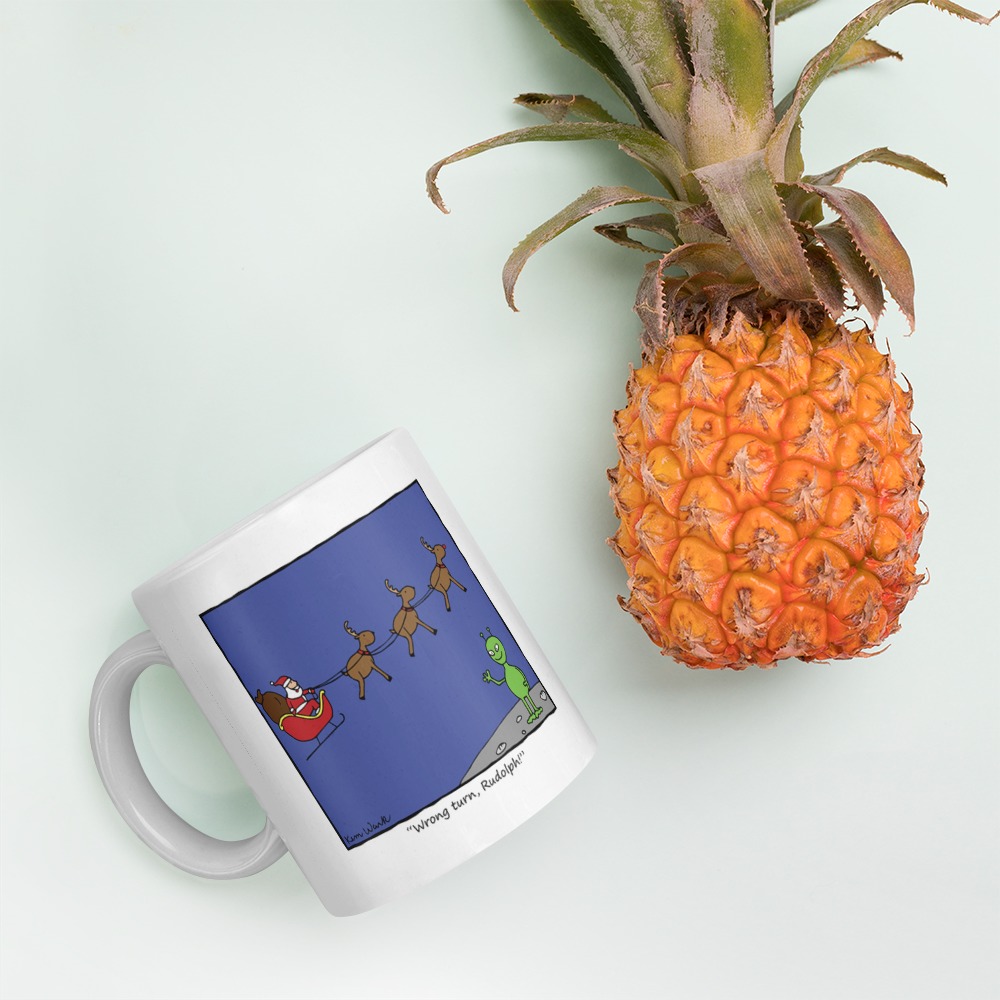 White Glossy Mug