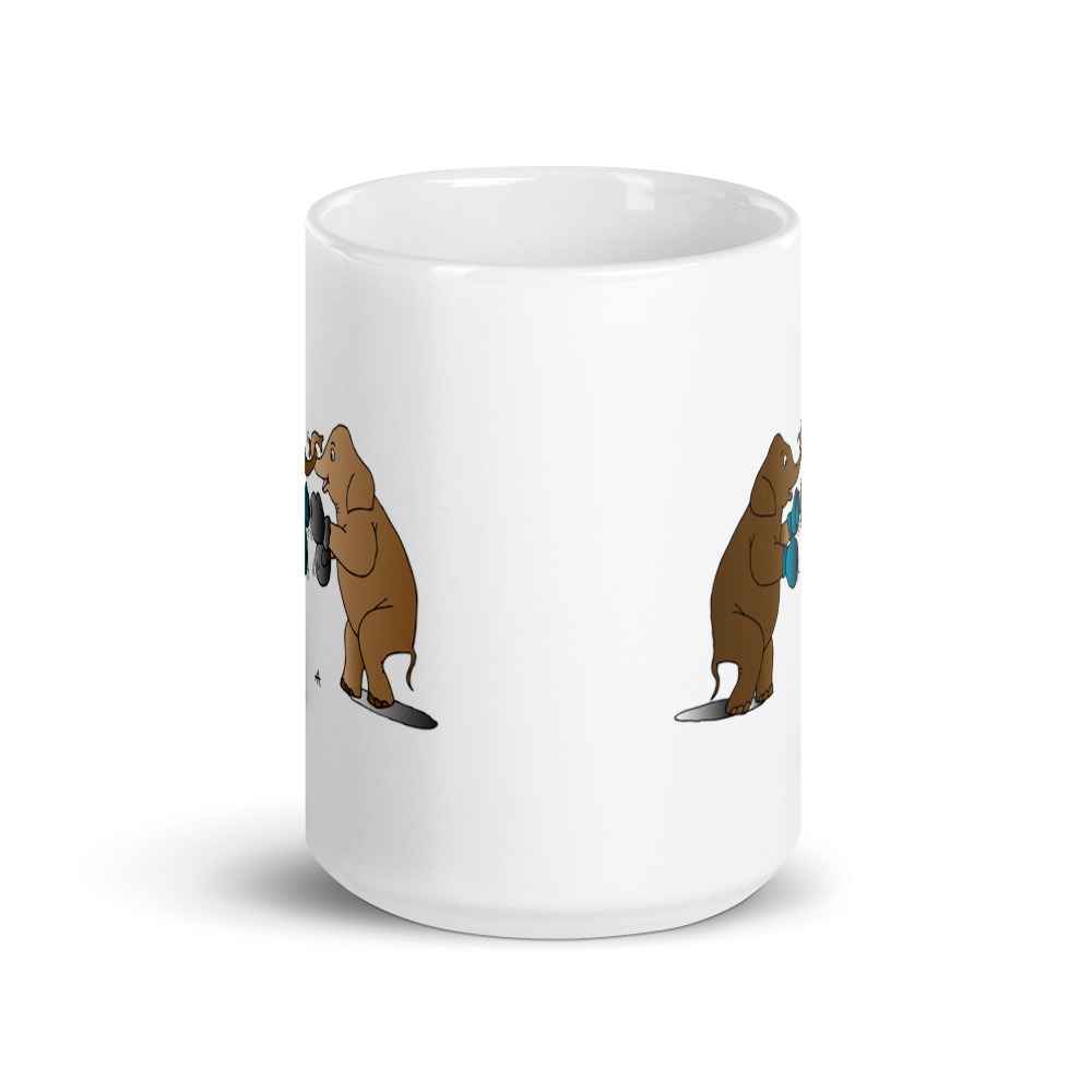 White Glossy Mug