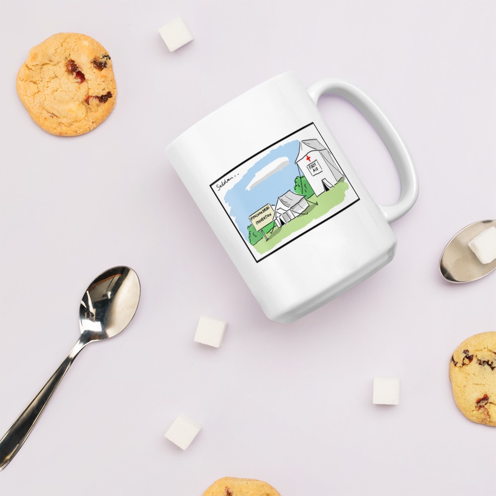 White Glossy Mug