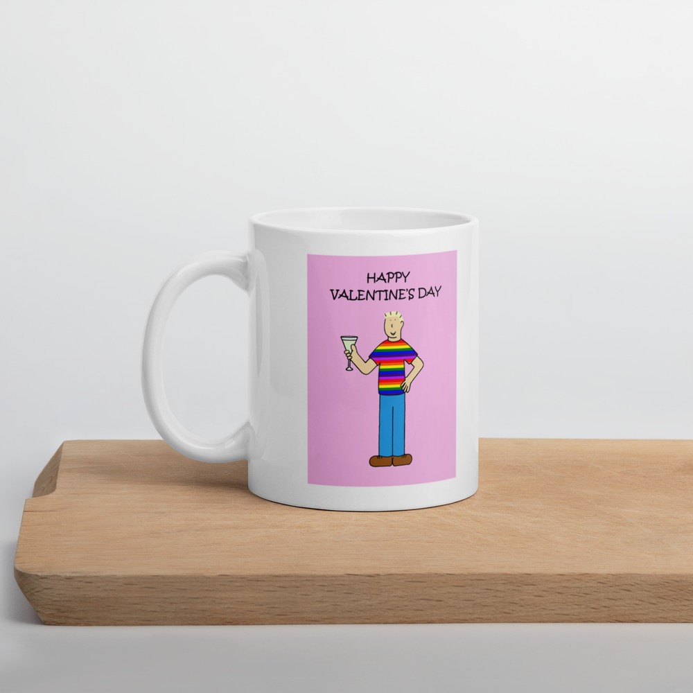 White Glossy Mug