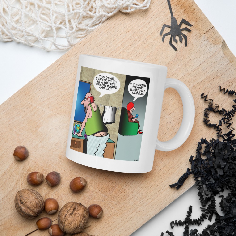 White Glossy Mug