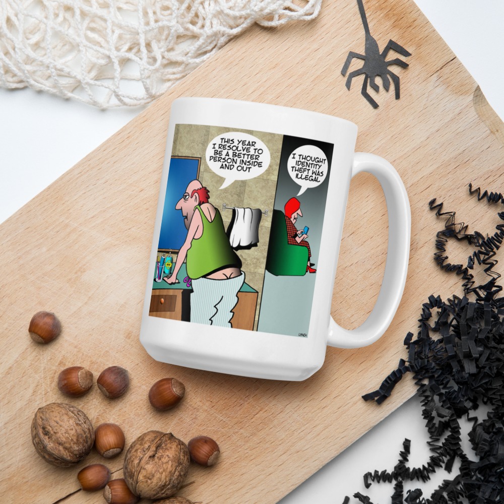 White Glossy Mug
