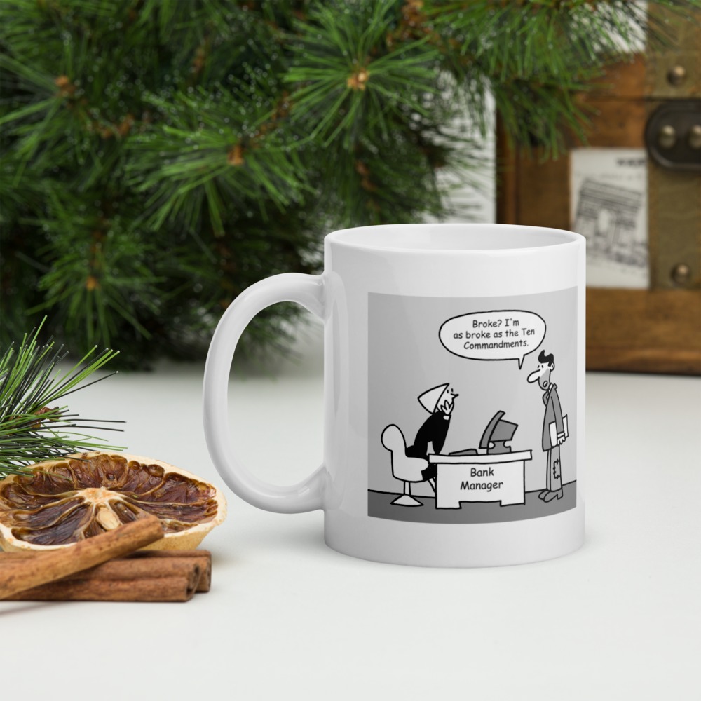 White Glossy Mug