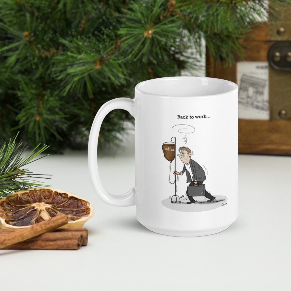 White Glossy Mug