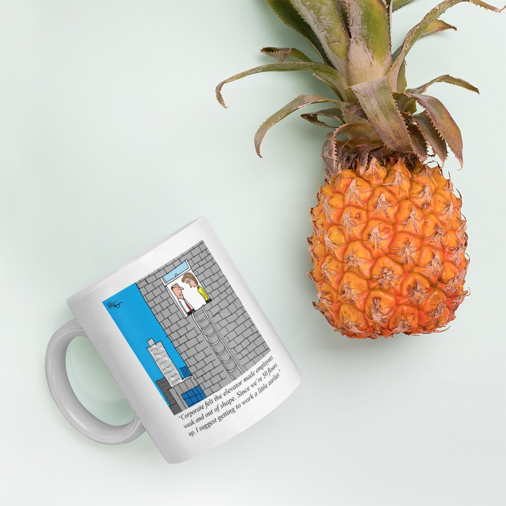 White Glossy Mug