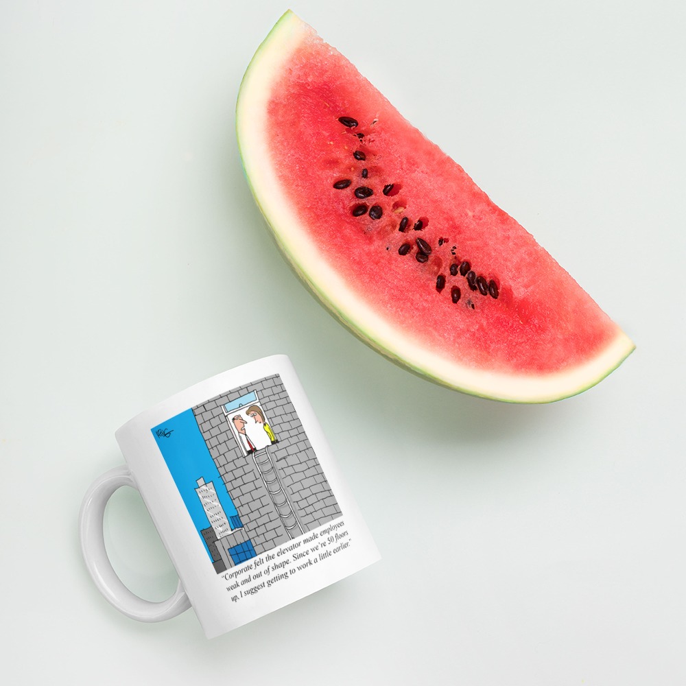 White Glossy Mug