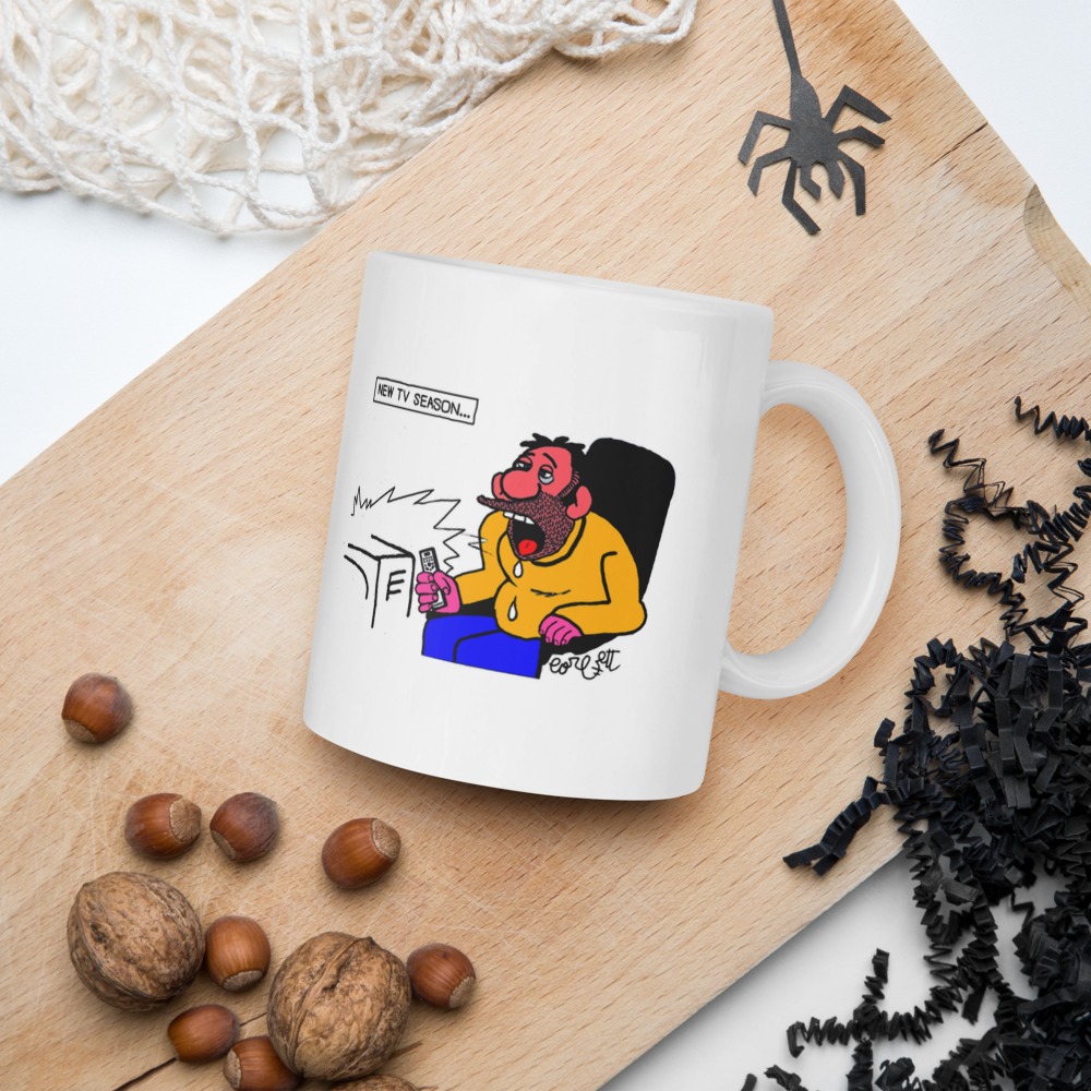 White Glossy Mug