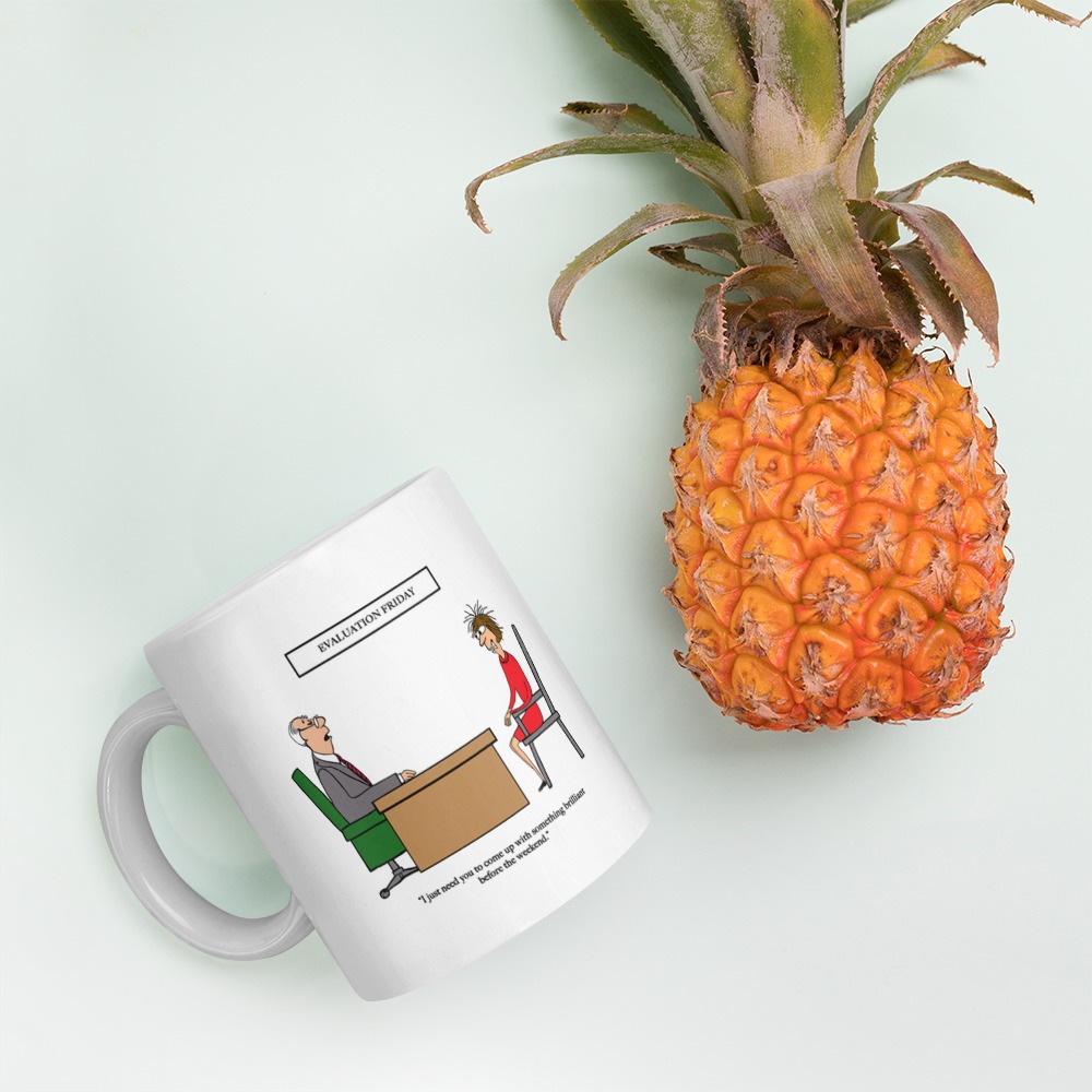 White Glossy Mug