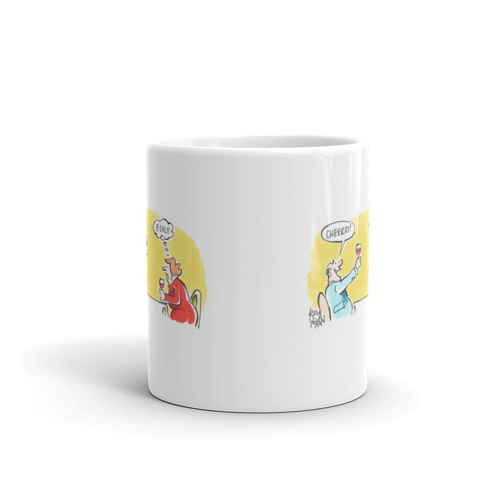 White Glossy Mug