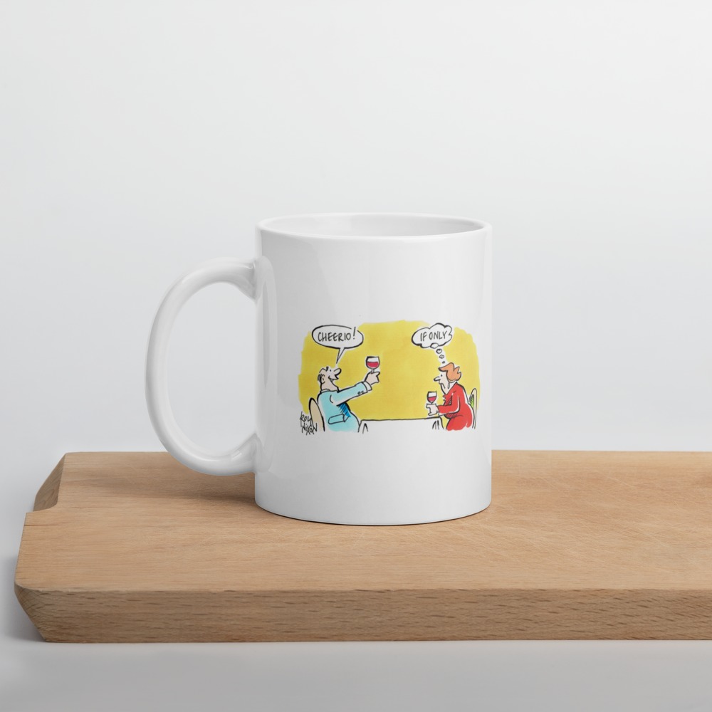 White Glossy Mug