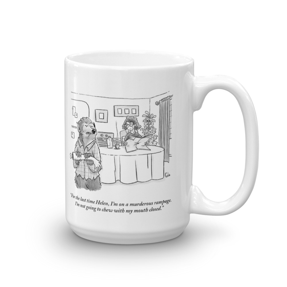 White Glossy Mug