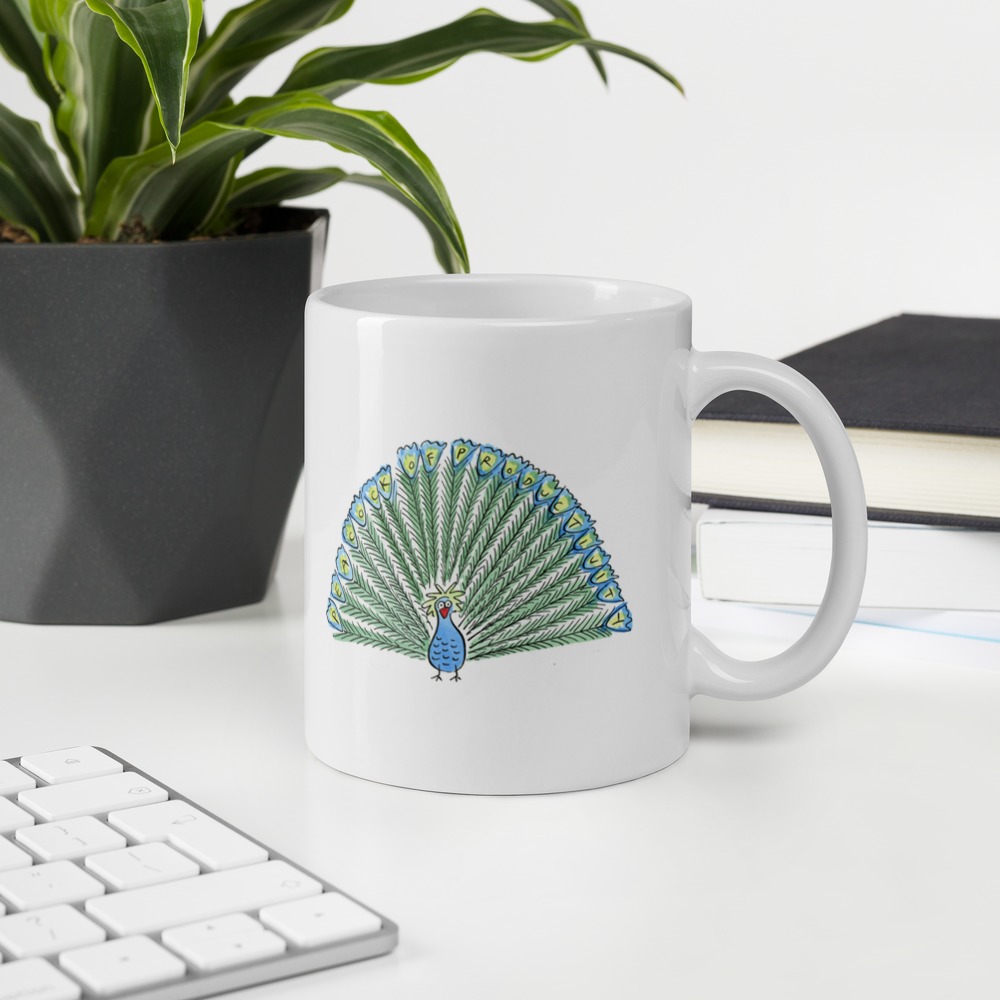 White Glossy Mug