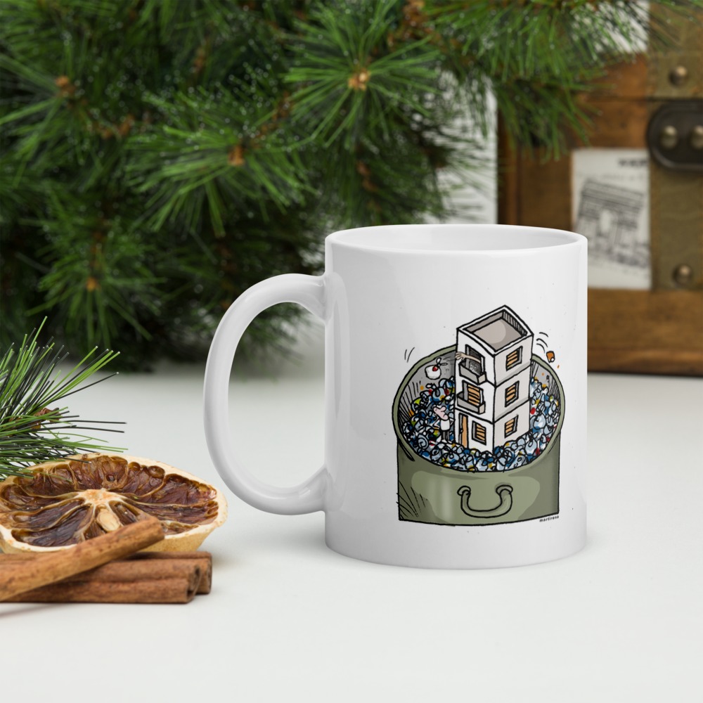 White Glossy Mug