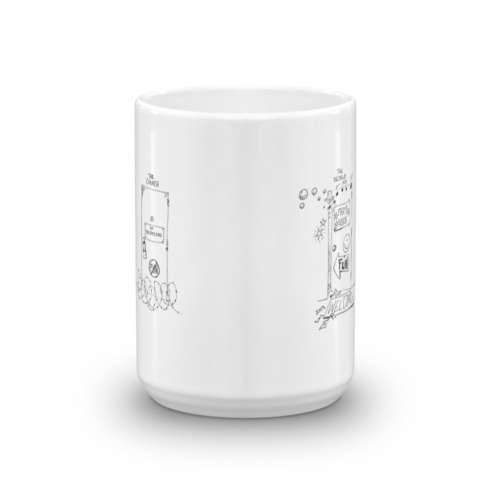 White Glossy Mug