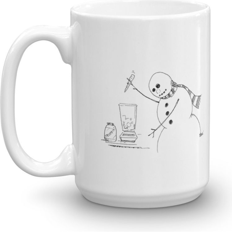 White Glossy Mug