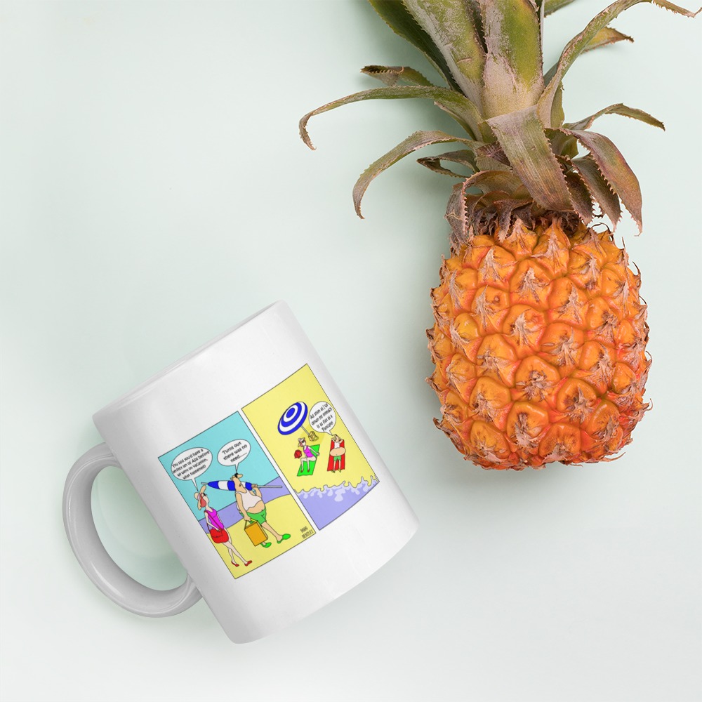 White Glossy Mug