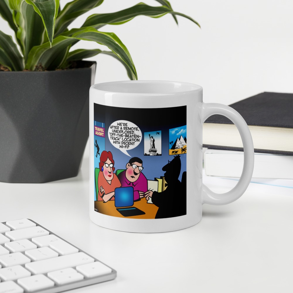 White Glossy Mug