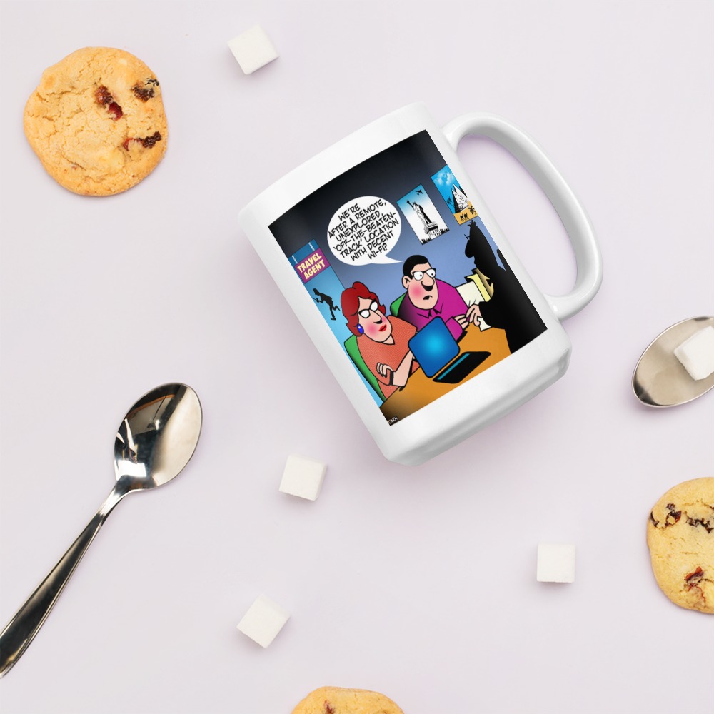 White Glossy Mug