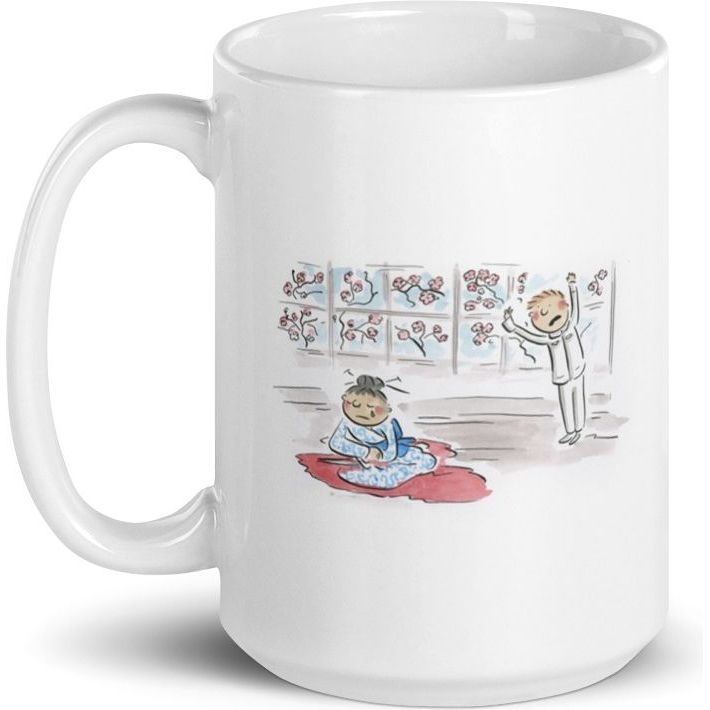 White Glossy Mug